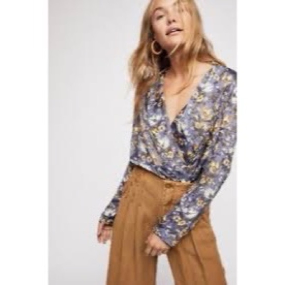 FREE PEOPLE INTIMATELY Elsa Wrap Bodysuit